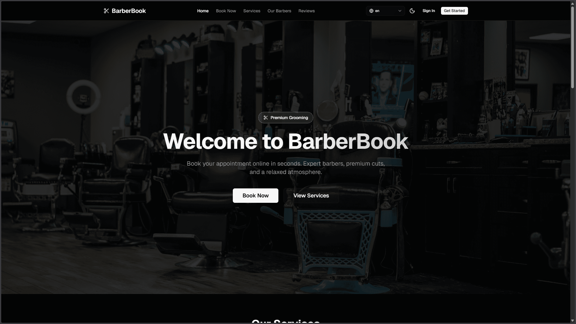 BarberBooking screenshot 1